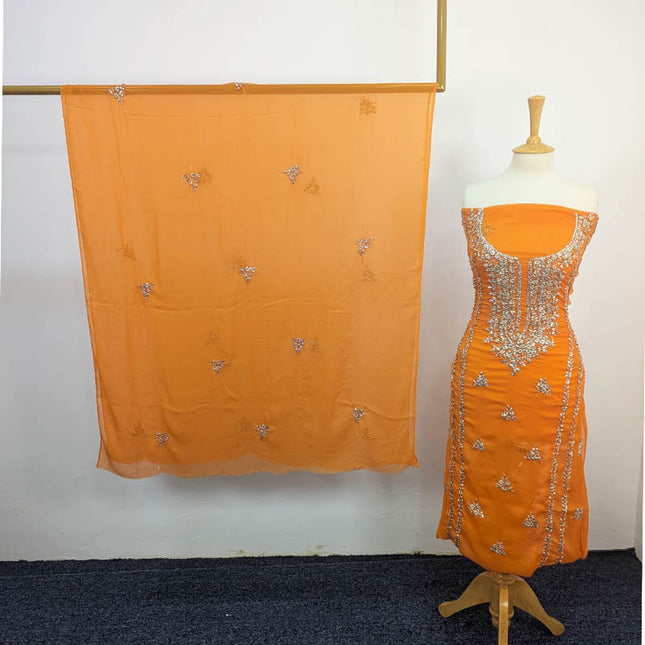 Handmade Gotta Work Chiffon 2PC Unstitched