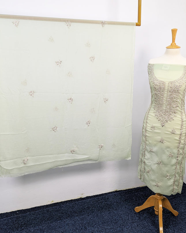 Pakistani Chiffon with Handmade LCD Gotta Work