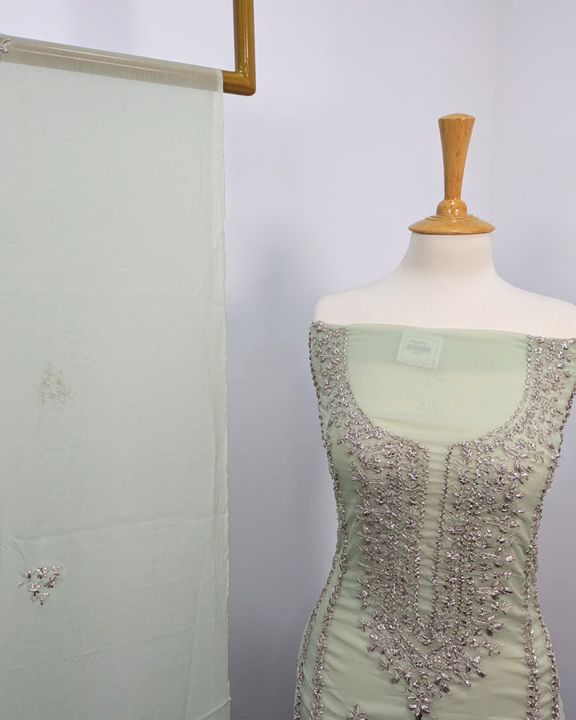 Pakistani Chiffon with Handmade LCD Gotta Work