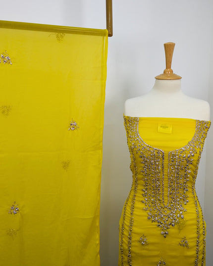 Pakistani Chiffon with Handmade LCD Gotta Work