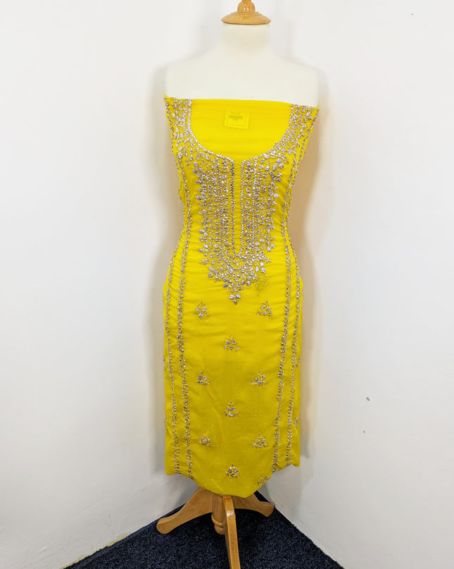 Pakistani Chiffon with Handmade LCD Gotta Work