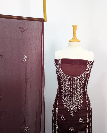 Pakistani Chiffon with Handmade LCD Gotta Work