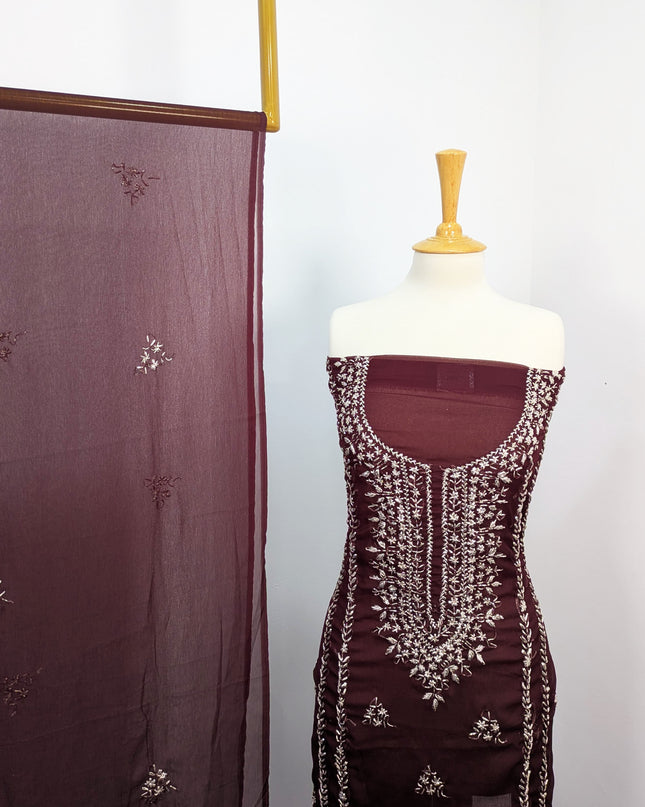 Pakistani Chiffon with Handmade LCD Gotta Work