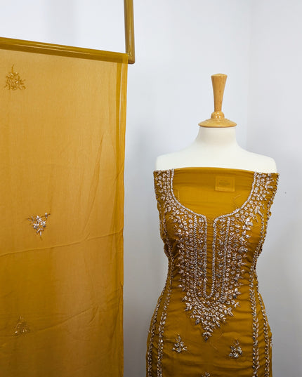 Pakistani Chiffon with Handmade LCD Gotta Work
