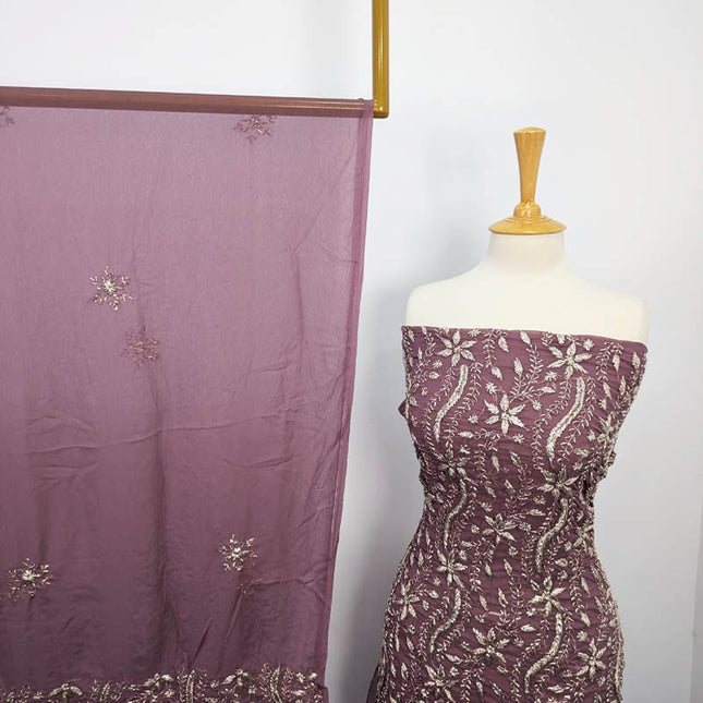 Handmade Gotta Work Chiffon 2pc Unstitched