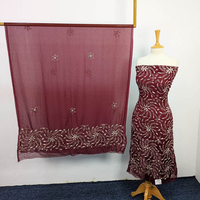 Handmade Gotta Work Chiffon 2pc Unstitched