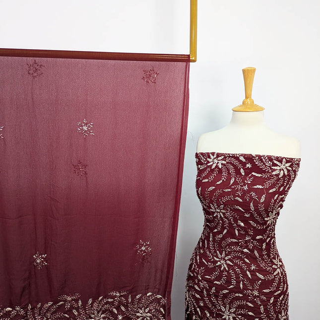 Handmade Gotta Work Chiffon 2pc Unstitched