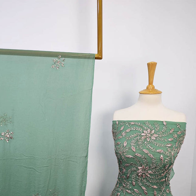 Handmade Gotta Work Chiffon 2pc Unstitched