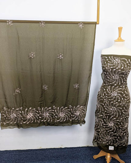 Handmade Gotta Work Chiffon 2pc Unstitched