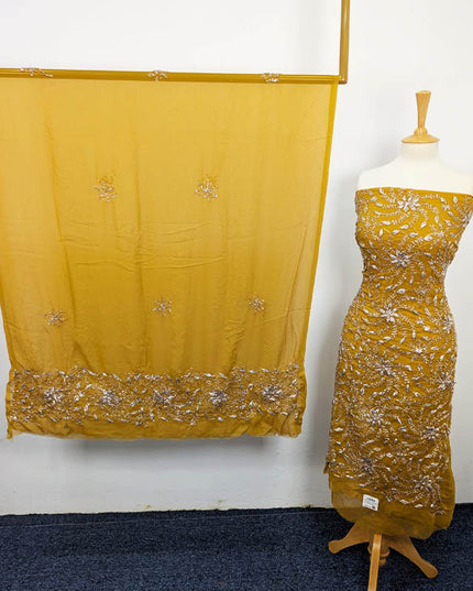 Handmade Gotta Work Chiffon 2pc Unstitched