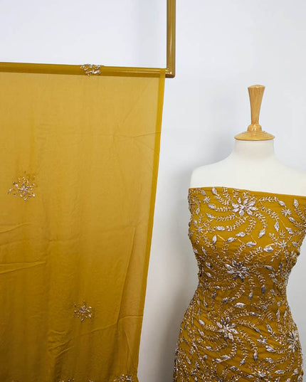 Handmade Gotta Work Chiffon 2pc Unstitched