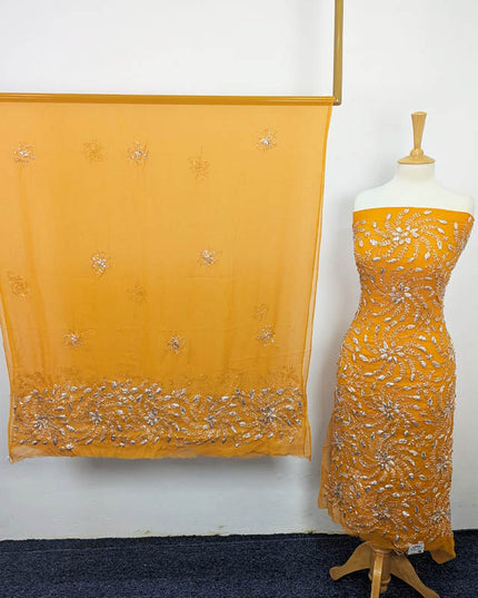 Handmade Gotta Work Chiffon 2pc Unstitched
