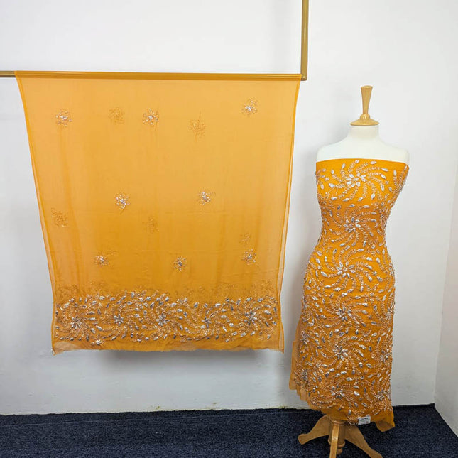 Handmade Gotta Work Chiffon 2pc Unstitched