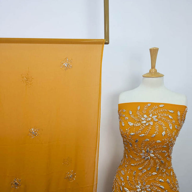 Handmade Gotta Work Chiffon 2pc Unstitched