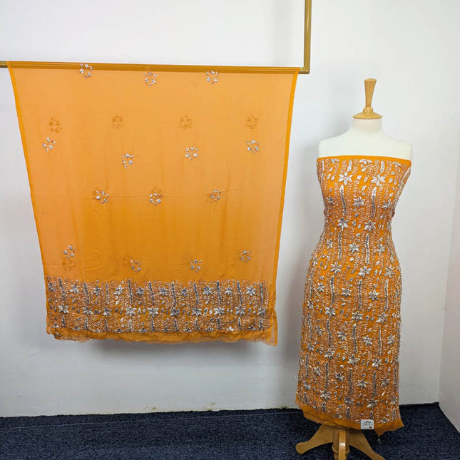 Handmade Gotta Work Chiffon 2pc Unstitched