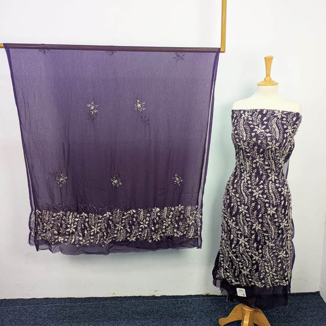 Handmade Gotta Work Chiffon 2pc Unstitched