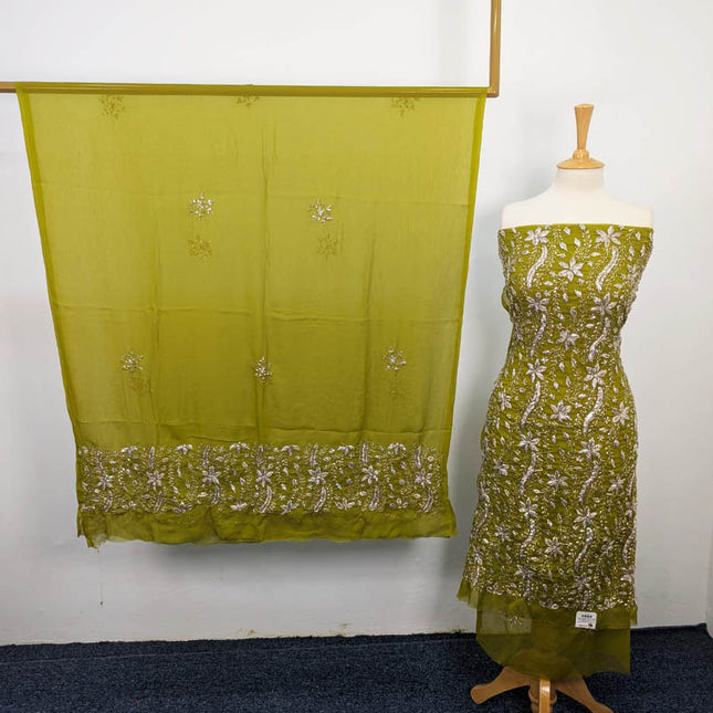 Handmade Gotta Work Chiffon 2pc Unstitched