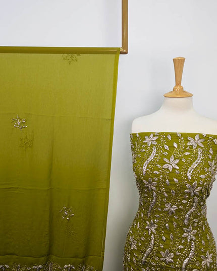 Handmade Gotta Work Chiffon 2pc Unstitched