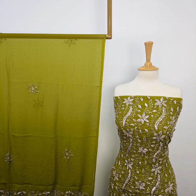 Handmade Gotta Work Chiffon 2pc Unstitched