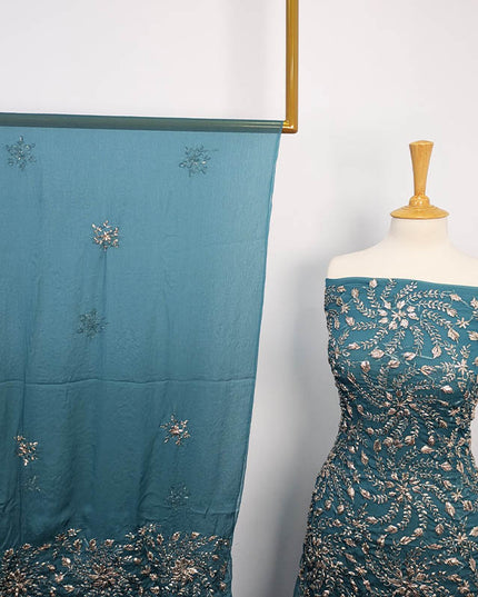Handmade Gotta Work Chiffon 2pc Unstitched