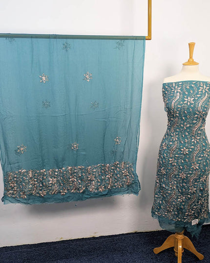 Handmade Gotta Work Chiffon 2pc Unstitched