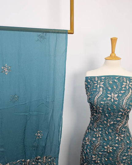 Handmade Gotta Work Chiffon 2pc Unstitched