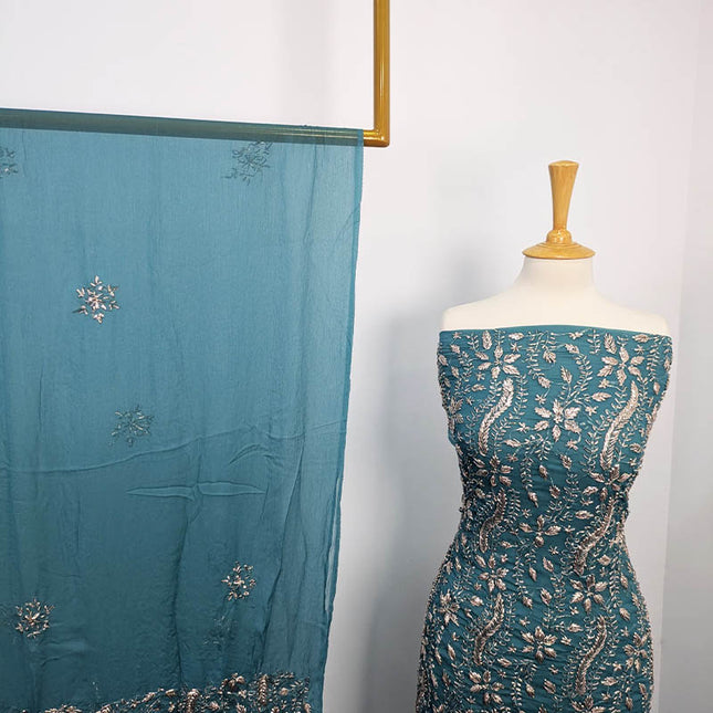 Handmade Gotta Work Chiffon 2pc Unstitched