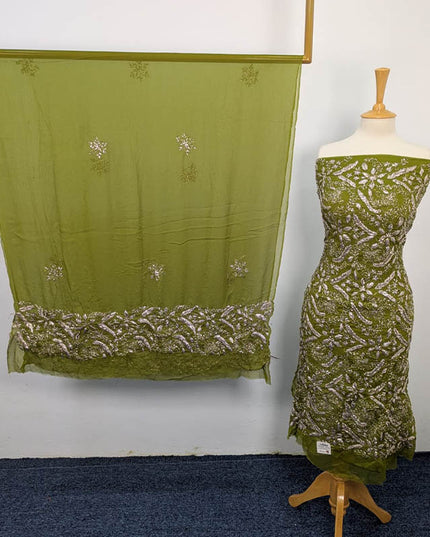 Handmade Gotta Work Chiffon 2pc Unstitched