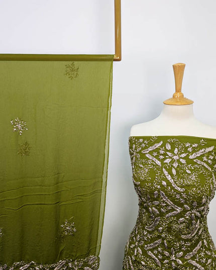 Handmade Gotta Work Chiffon 2pc Unstitched