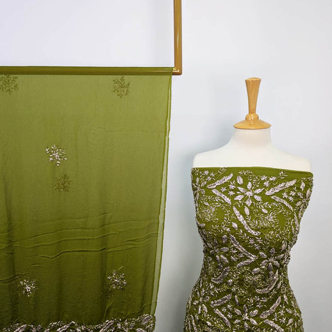 Handmade Gotta Work Chiffon 2pc Unstitched