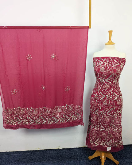 Handmade Gotta Work Chiffon 2pc Unstitched