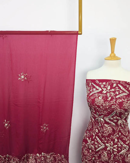 Handmade Gotta Work Chiffon 2pc Unstitched