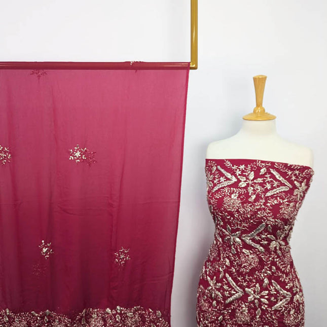 Handmade Gotta Work Chiffon 2pc Unstitched