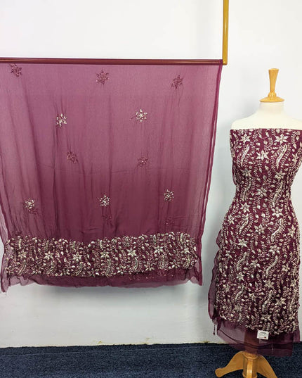 Handmade Gotta Work Chiffon 2pc Unstitched