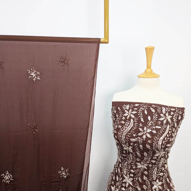 Handmade Gotta Work Chiffon 2pc Unstitched