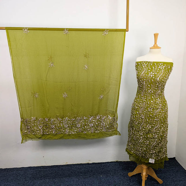 Handmade Gotta Work Chiffon 2pc Unstitched