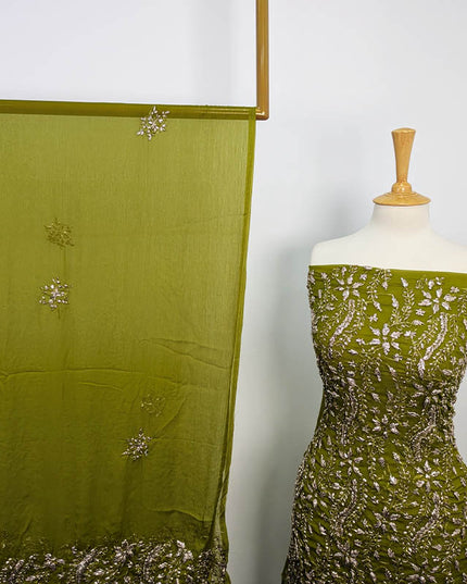 Handmade Gotta Work Chiffon 2pc Unstitched