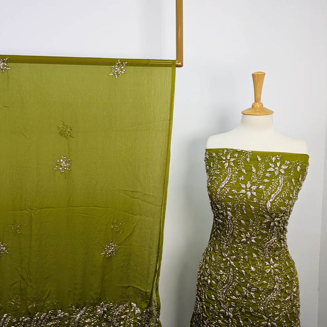 Handmade Gotta Work Chiffon 2pc Unstitched