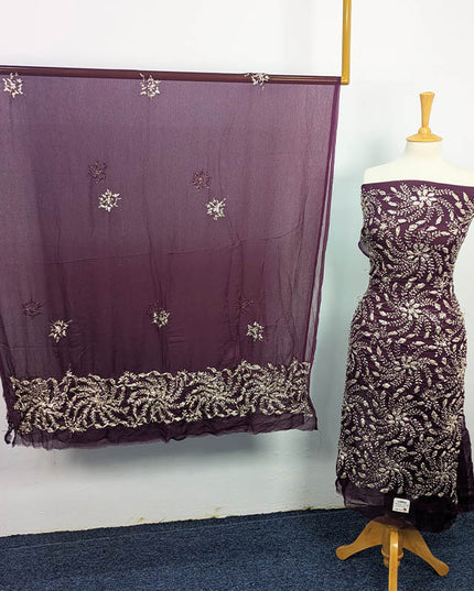Handmade Gotta Work Chiffon 2pc Unstitched