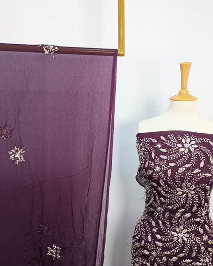 Handmade Gotta Work Chiffon 2pc Unstitched