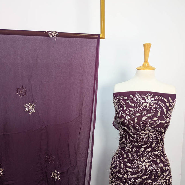 Handmade Gotta Work Chiffon 2pc Unstitched