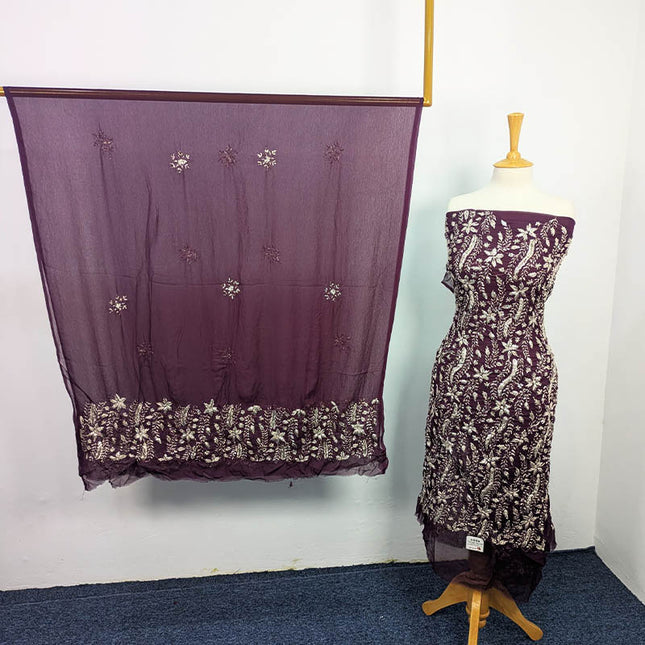 Handmade Gotta Work Chiffon 2pc Unstitched