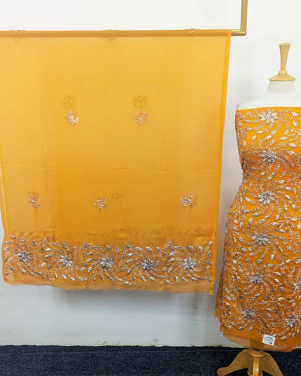 Chiffon with Handmade Gotta Work Shirt Dupatta 2PC Unstitched