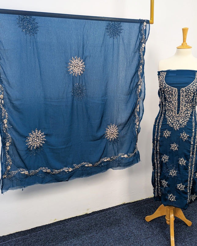 Pakistani Soft Chiffon with Handmade Gotta Work