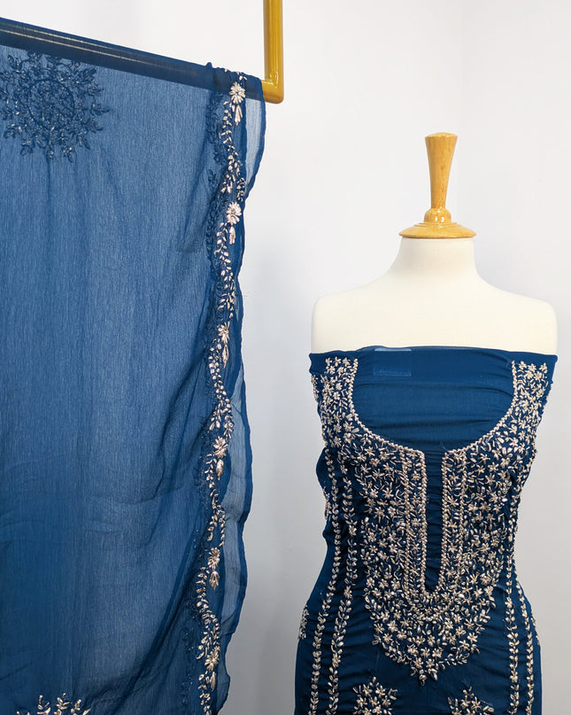 Pakistani Soft Chiffon with Handmade Gotta Work