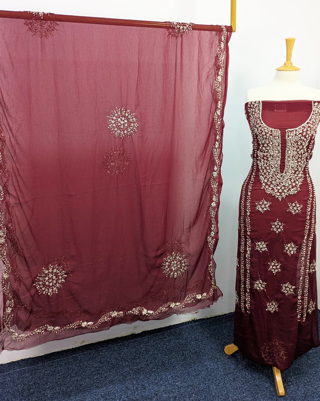 Pakistani Soft Chiffon with Handmade Gotta Work