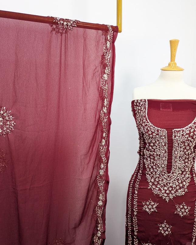 Pakistani Soft Chiffon with Handmade Gotta Work