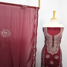 Load image into Gallery viewer, Pakistani Soft Chiffon with Handmade Gotta Work
