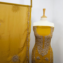 Load image into Gallery viewer, Pakistani Soft Chiffon with Handmade Gotta Work
