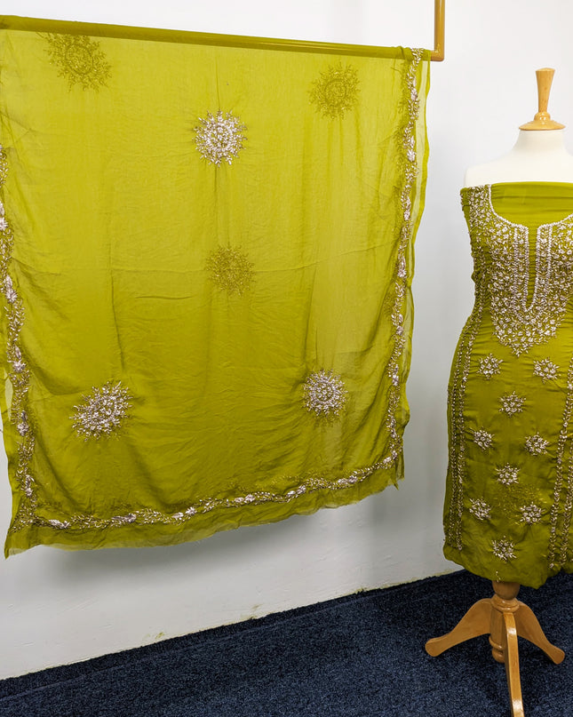 Pakistani Soft Chiffon with Handmade Gotta Work
